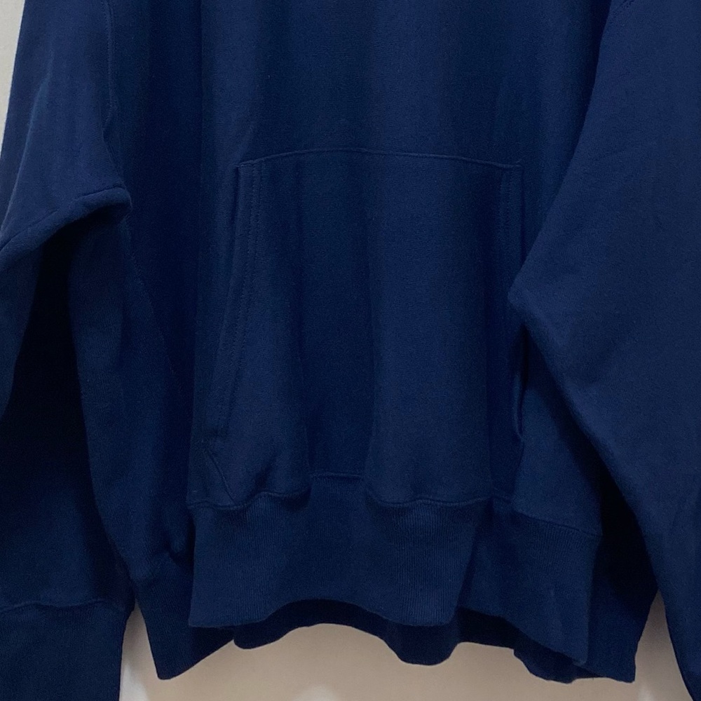 NEW Champion Men's Navy Blue Reverse Weave Hooded Sweatshirt Size 2XL-S1051 - Picture 11 of 13